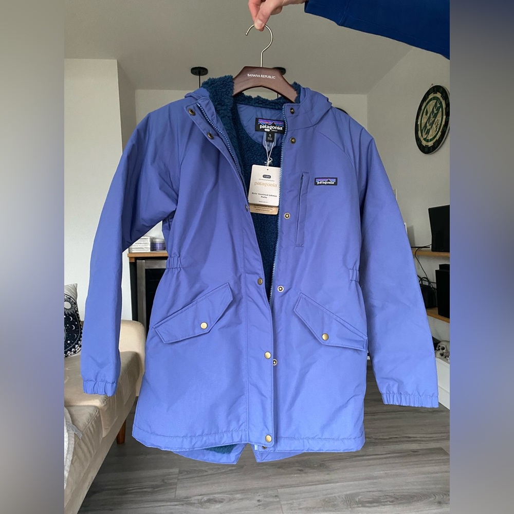 Patagonia Girls XL Indigo Parka